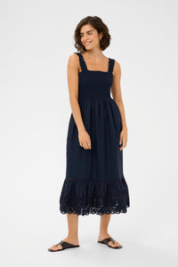 KAFFE KAgertrud Dress Midnight Marine