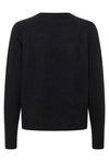 KAFFE KAniel V Neck Pullover Black