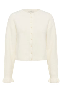 KAFFE KAcourson Cardigan-Chalk White