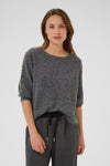 KAFFE KAnevil Trousers-Dark Grey
