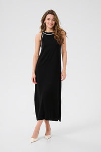 KAFFE KAmally Dress-Deep Black