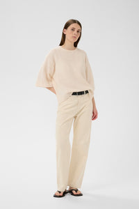 InWear GUNIIW TEE Sweater Whisper White Melange