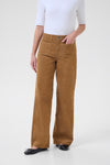 KAFFE KAmolly Needlecord Trousers Toasted Coconut