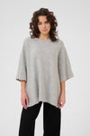 KAFFE KAniel Pullover Light Grey Melange