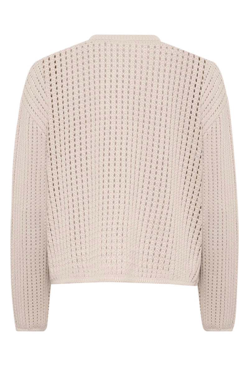 KAFFE KAsolar Pullover Feather Gray