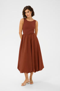 KAFFE KAkirtsen Dress Henna