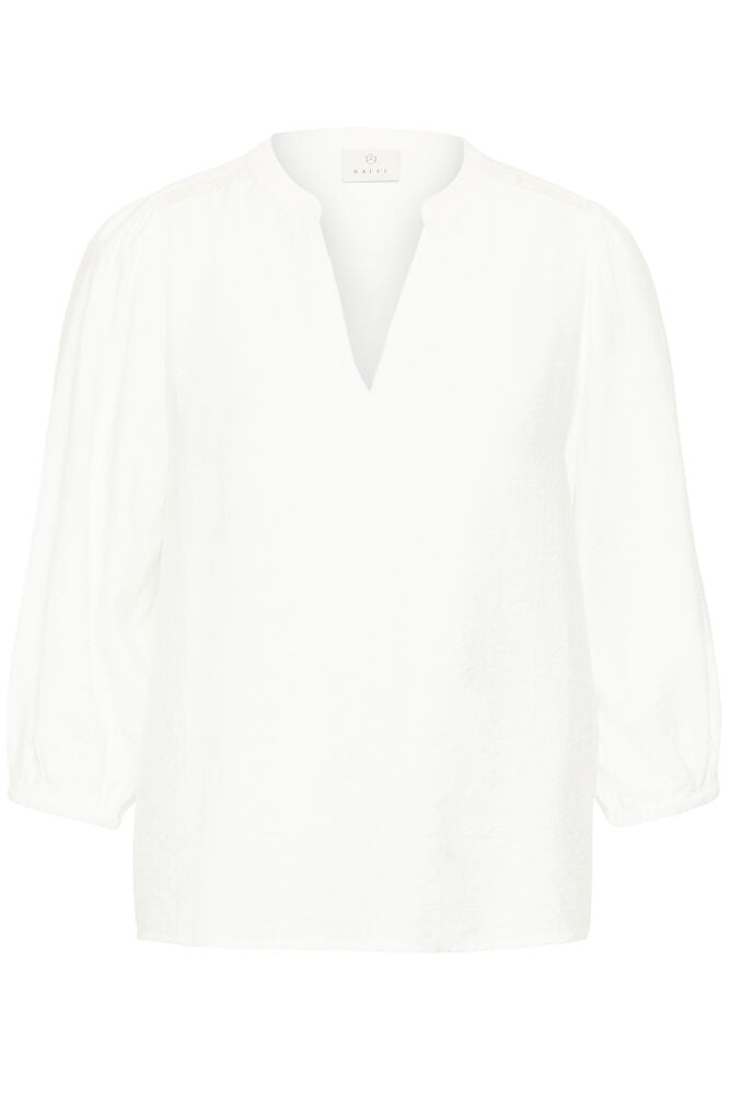 KAFFE KAalberta Blouse Chalk