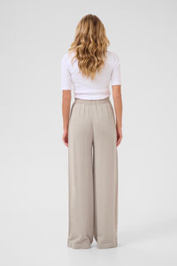 KAFFE KAregina Trousers Feather Gray