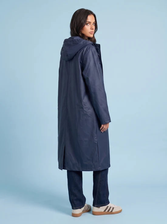 Shower Proof Coat Navy