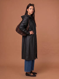Shower Proof Coat Black