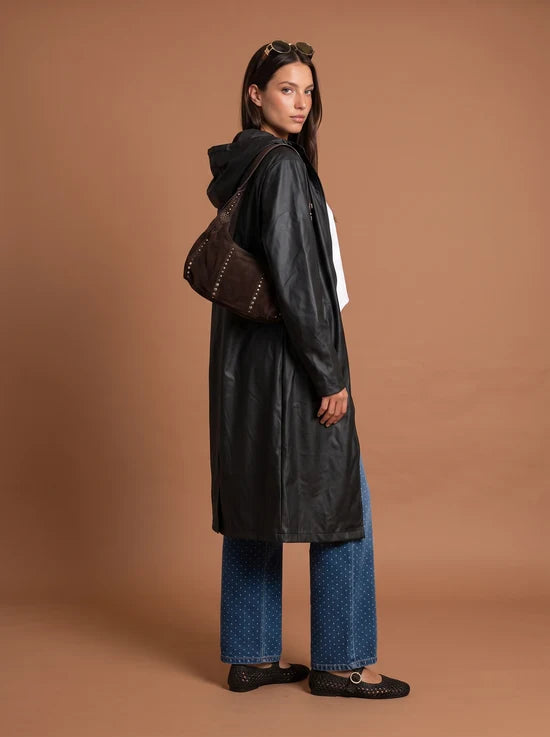 Shower Proof Coat Black
