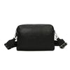 Andi Triple Zip Handbag With Strap Black