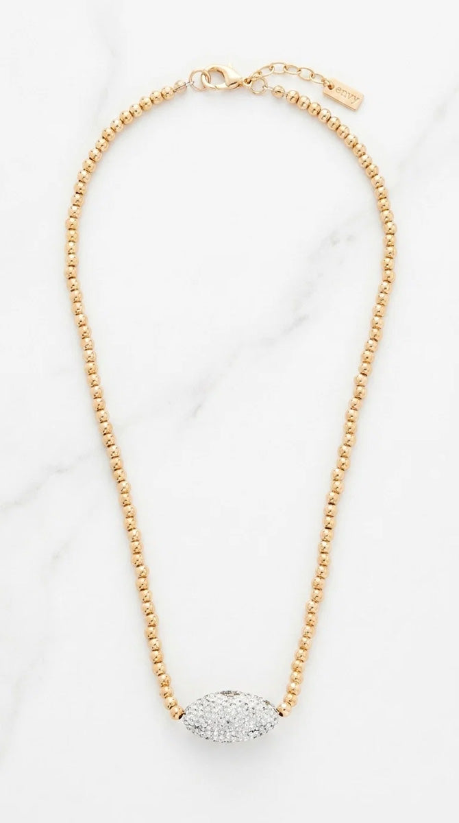 Sparkle Accent Necklace Gold
