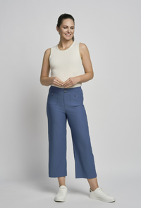 PINNS Wide Leg Culottes Stone