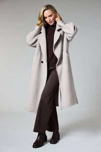 DECK Woollen Overcoat Stone