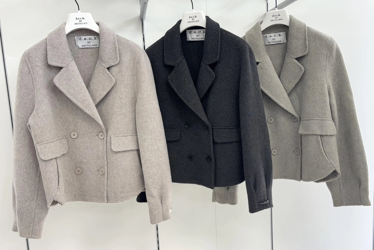 DECK Woollen Jacket Stone Medium