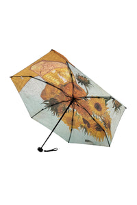 Van Gough Sunflowers Mini Umbrella With Travel Case