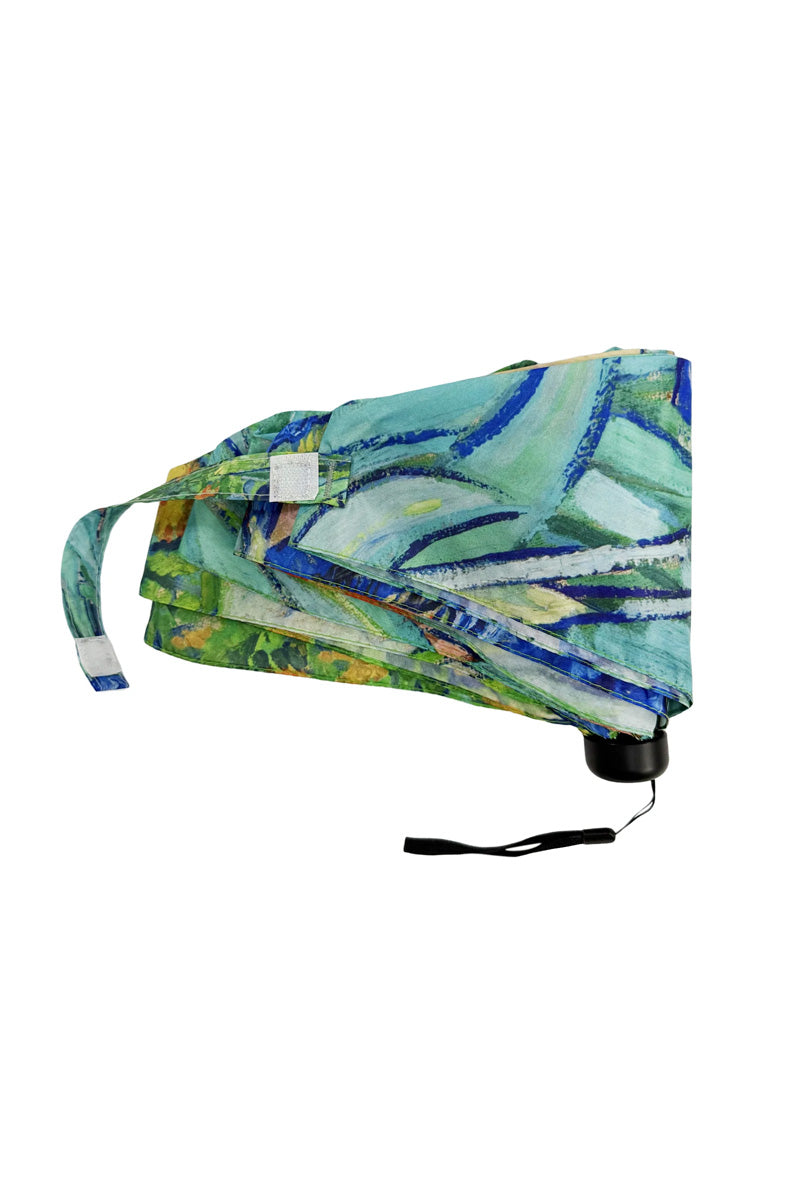 Van Gough Irises Mini Umbrella With Travel Case
