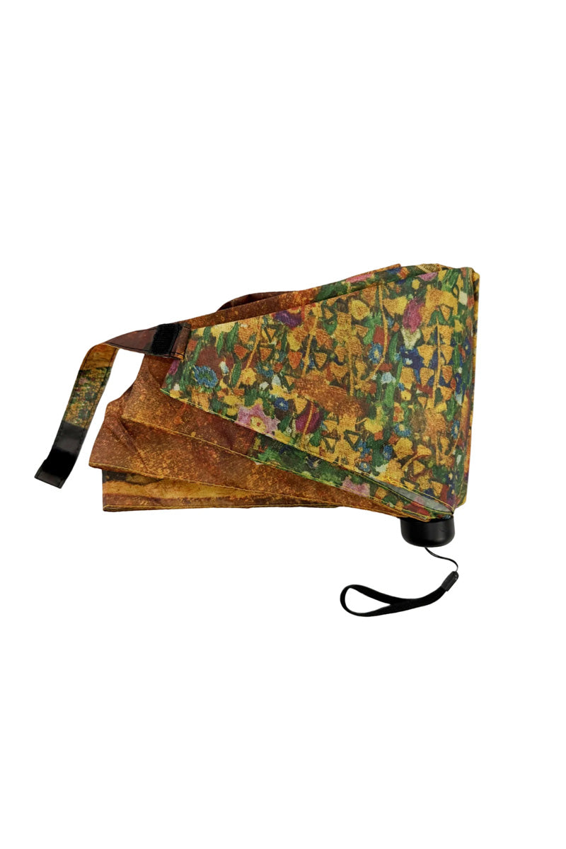 Gustav Klimt The Kiss Mini Umbrella With Travel Case
