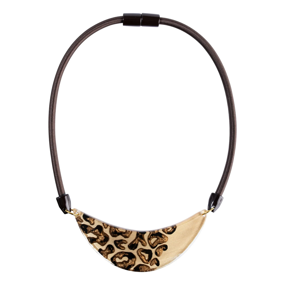 Calitaa Luxury Collection Deluxe Necklace Animal Gold Leaf