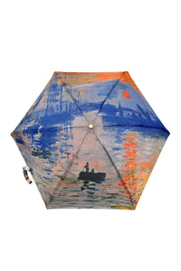 Monet Sunrise Mini Umbrella With Travel Case