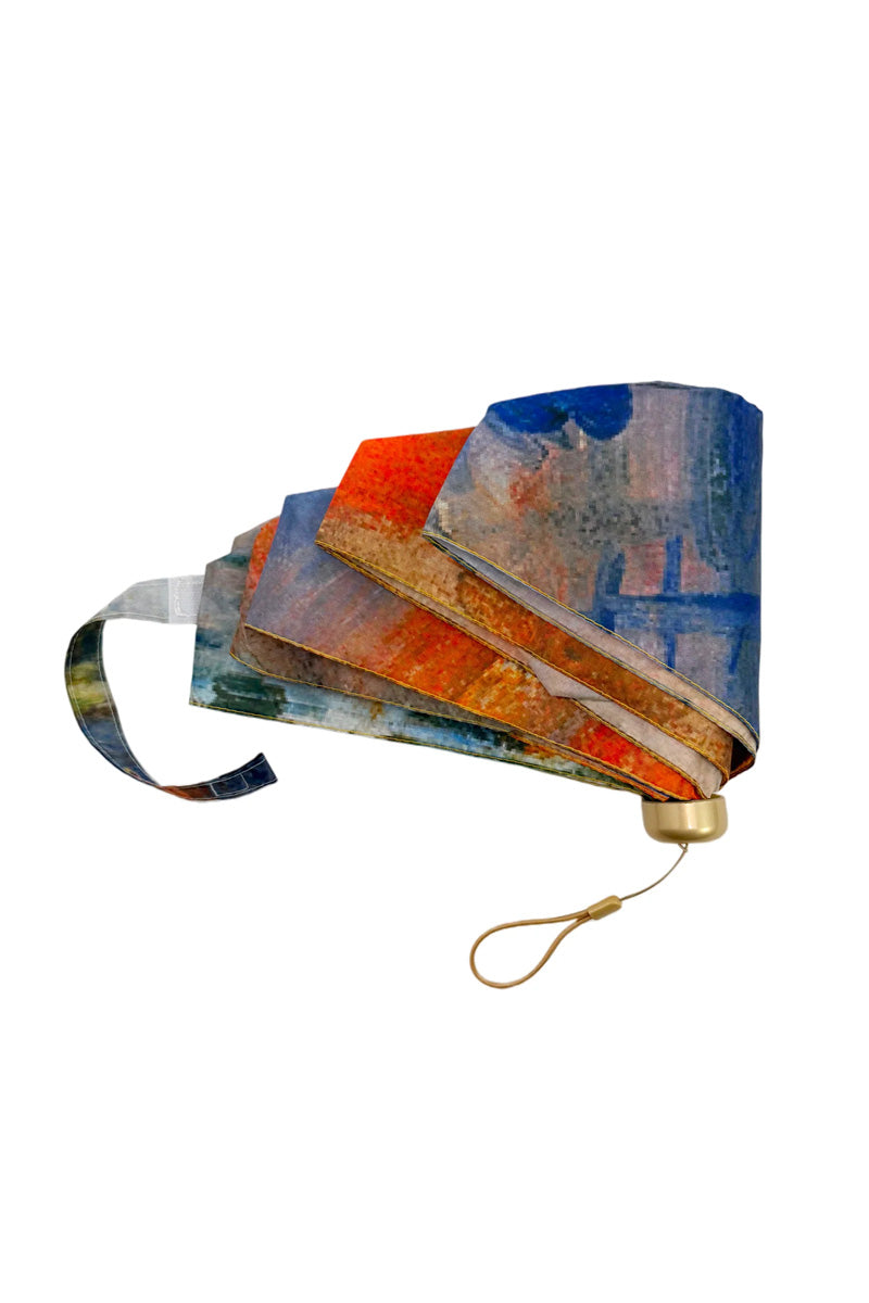 Monet Sunrise Mini Umbrella With Travel Case