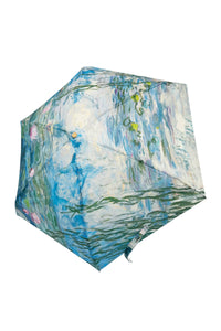 Monet Water Lilies Mini Umbrella With Travel Case