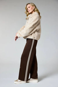 DECK Faux Fur Jacket Stone