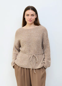 DREAMS Pointelle Sweater Mink