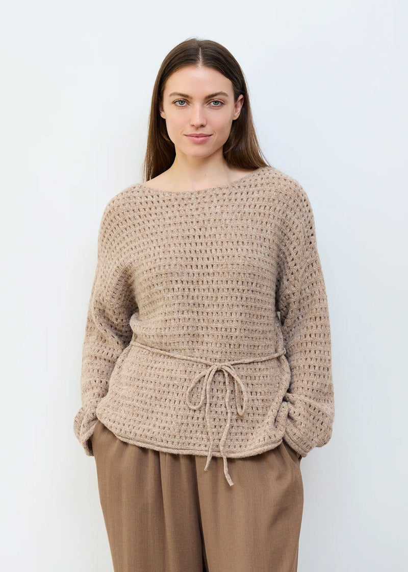DREAMS Pointelle Sweater Seaspray