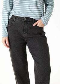 DREAMS Barrel Leg Jeans Washed Black
