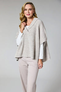 DECK Oversized Chunky Knit Sweater Beige