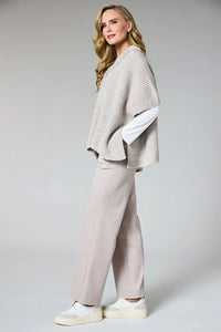 DECK Oversized Chunky Knit Sweater Beige