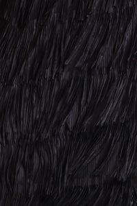 TRAFFIC PEOPLE Gracie Fringed Skirt Black