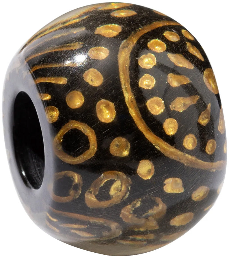 Calitaa Luxury Collection Mardi Gras Bead Chocolate/Gold
