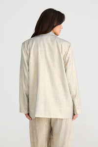 BRAVE & TRUE Astrid Blazer Champagne