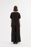 TIRELLI Bishop Sleeve Top Black
