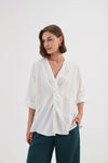 TIRELLI Twist Front Top Ivory