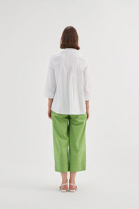 TIRELLI Pin Tuck Shirt White