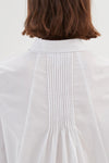 TIRELLI Pin Tuck Shirt White