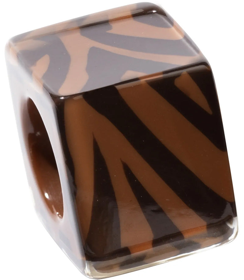 Calitaa Luxury Collection Cube Bead Aztec Cocoa
