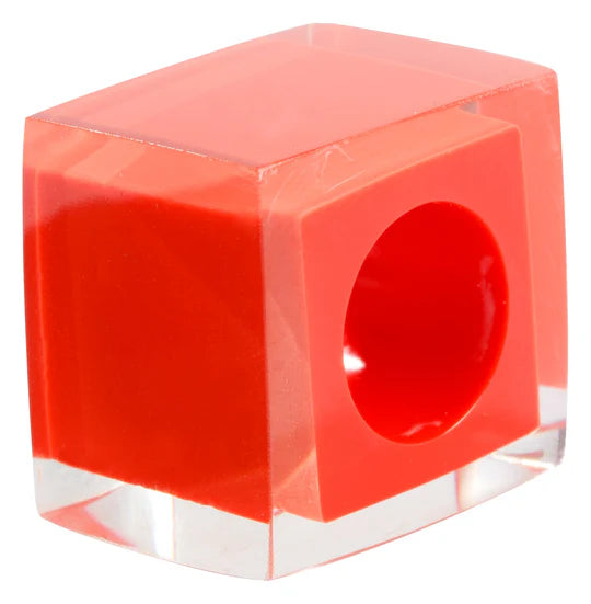 Calitaa Luxury Collection Cube Bead Coral