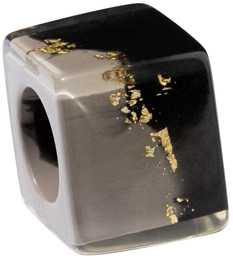 Calitaa Luxury Collection Cube Bead Storm Grey/Black/Gold