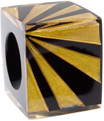 Calitaa Luxury Collection Cube Fan Bead Black/Gold