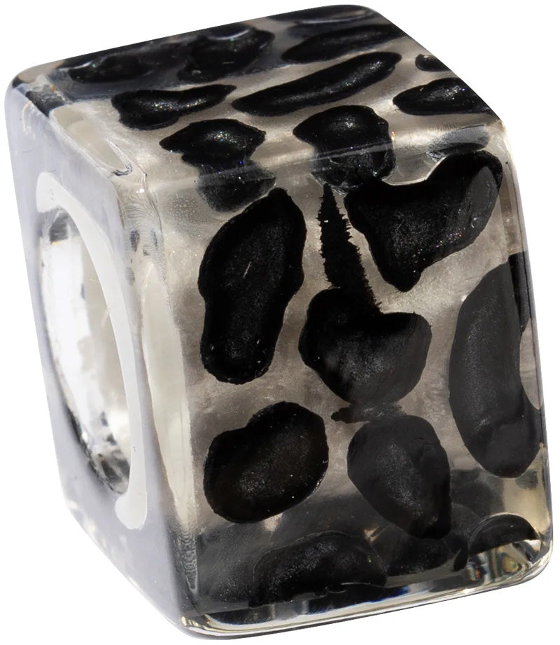 Calitaa Luxury Collection Cube Bead Animal Black