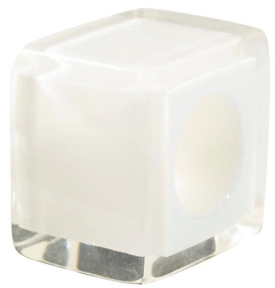 Calitaa Luxury Collection Cube Bead White