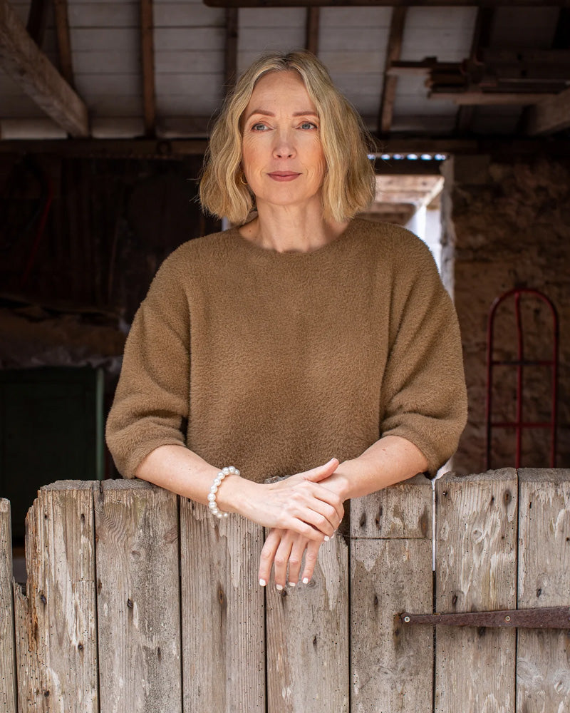 CHALK Mai Sweater Dark Tan