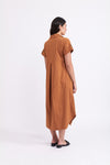 FOIL Easy Going Dress Ginger Snap
