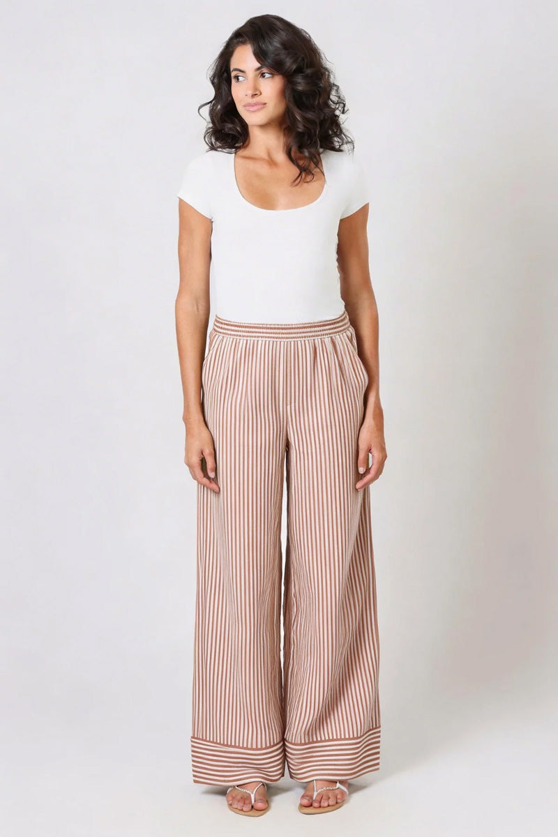 TRAFFIC PEOPLE Charlie Trousers Red Stripe