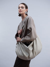 HAAKO Bomber Jacket Taupe
